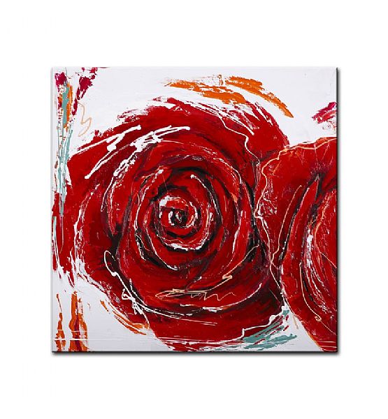 Obraz Stardeco červená růže 100x100cm