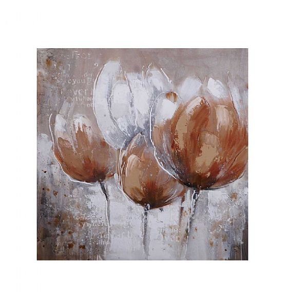 Obraz Stardeco květy tulipánů 100x100 cm