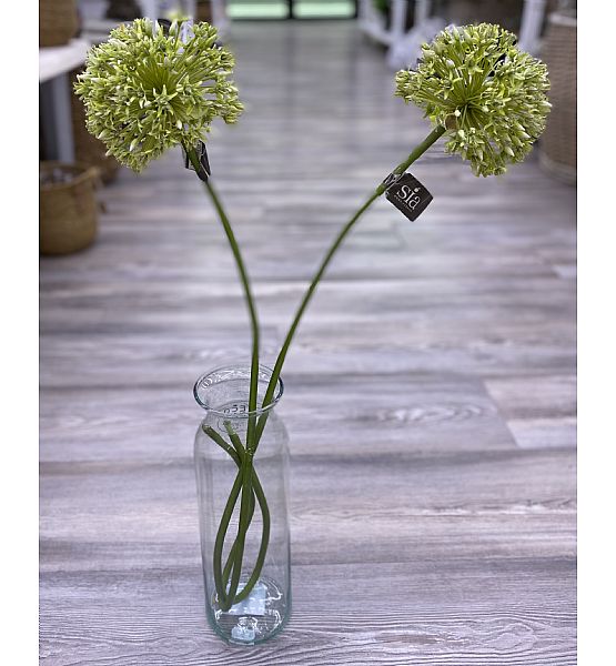 Umělá květina Sia Home Fashion Česnek okrasný sv. zelený 88 cm