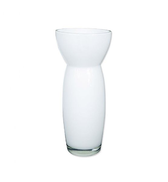 Váza Stardeco FSAPIEN bílá 14x33cm