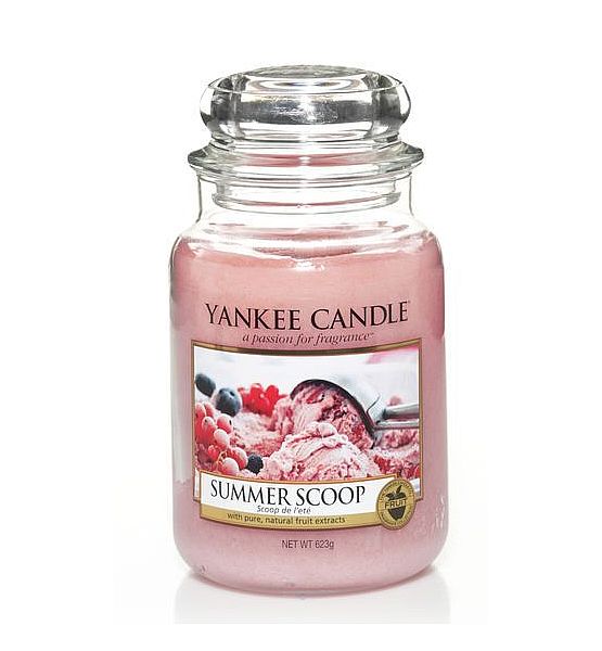 Vonná svíčka Yankee Candle Summer Scoop classic velký 623g/150hod