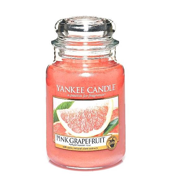 Vonná svíčka Yankee Candle Pink Grapefruit classic velký 623g/150hod