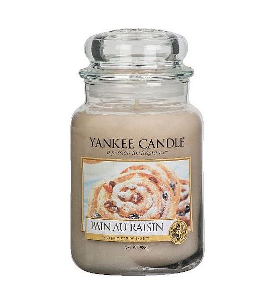 Vonná svíčka Yankee Candle Pain Au Raisin classic velký 623g/150hod