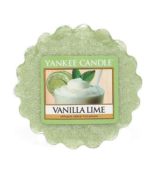 Vonný vosk do aromalampy Yankee Candle Vanilla Lime 22g/8hod