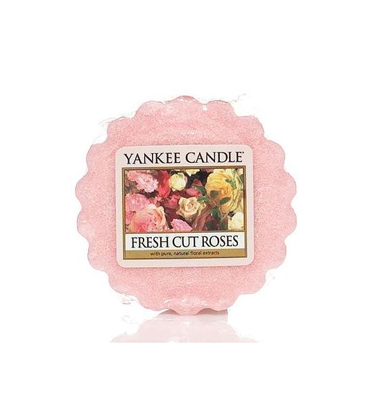 Vonný vosk do aromalampy Yankee Candle Fresh Cut Roses 22g/8hod