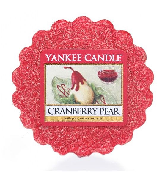 Vonný vosk do aromalampy Yankee Candle Cranberry Pear 22g/8hod