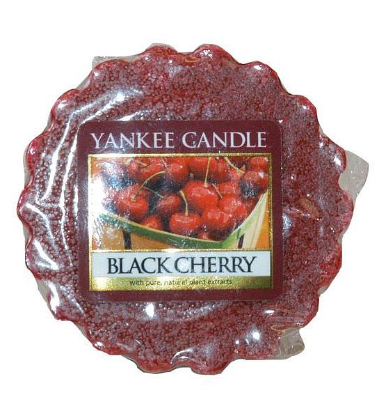 Vonný vosk do aromalampy Yankee Candle Black Cherry 22g/8hod