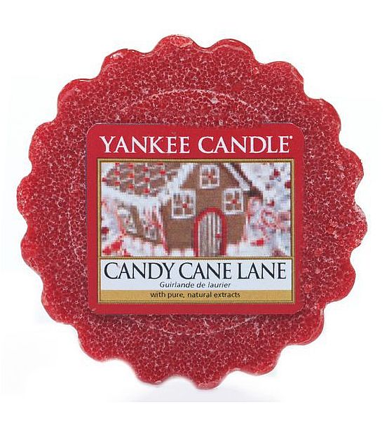 Vonný vosk do aromalampy Yankee Candle Candy Cane Lane 22g/8hod