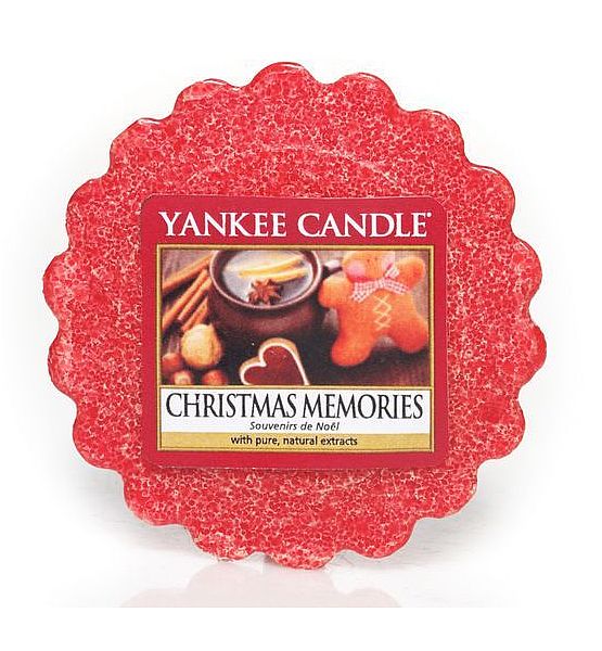 Vonný vosk do aromalampy Yankee Candle Christmas Memories 22g/8hod