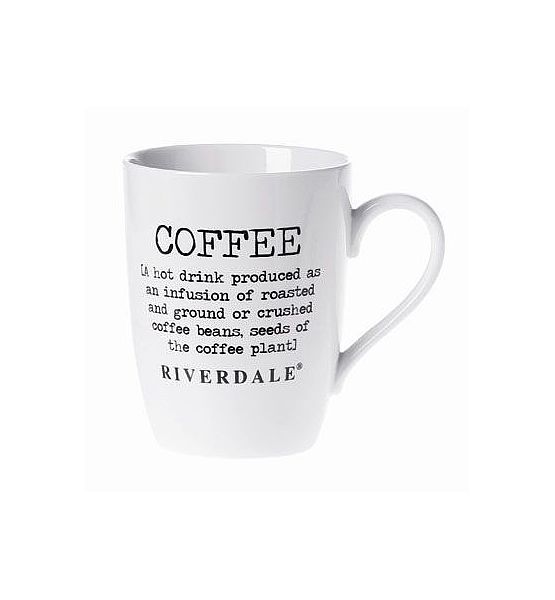 Hrnek Riverdale na kávu Coffee 350ml