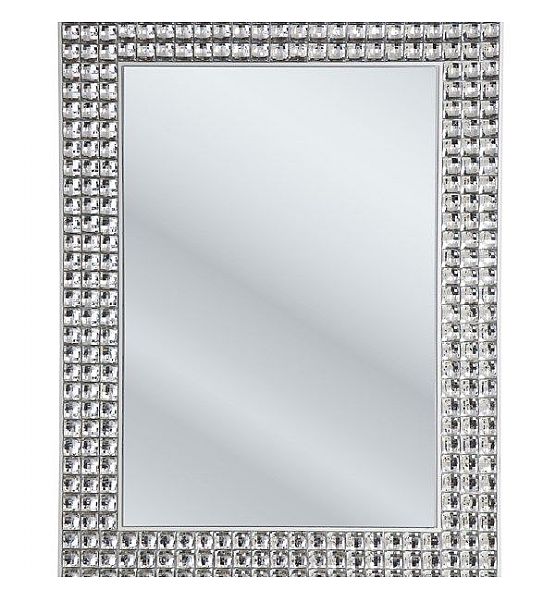 Zrcadlo s krystaly 60x80cm