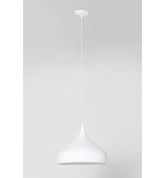 Závěsné svítidlo Kare Design Cuisine bílé 42x42x140 cm
