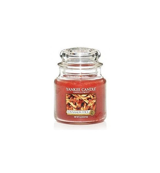 Vonná svíčka Yankee Candle Cinnamon Stick classic střední 411g/90hod