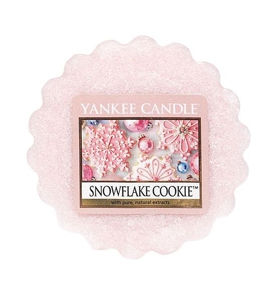 Vonný vosk do aromalampy Yankee Candle Snowflake Cookie 22g/8hod