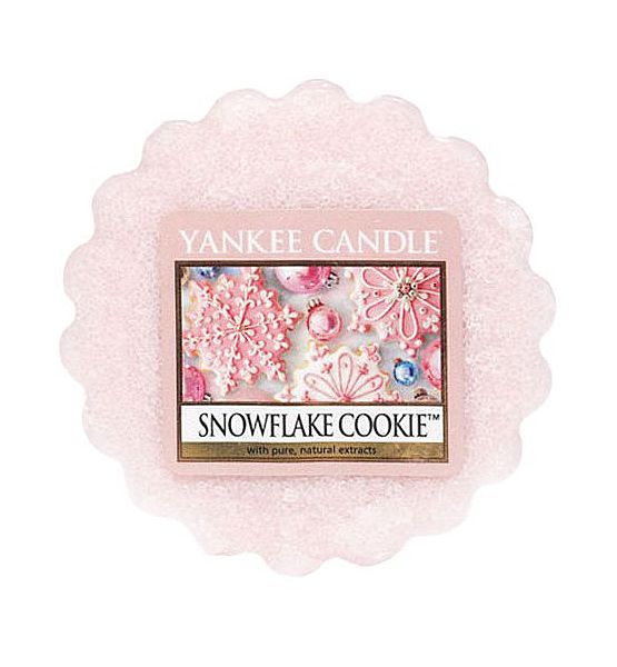 Vonný vosk do aromalampy Yankee Candle Snowflake Cookie 22g/8hod