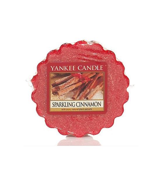Vonný vosk do aromalampy Yankee Candle Sparkling Cinnamon 22g/8hod