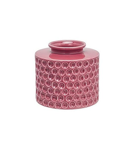 Keramická váza Sia Home Fashion růžová DAHLIA 19x19 cm