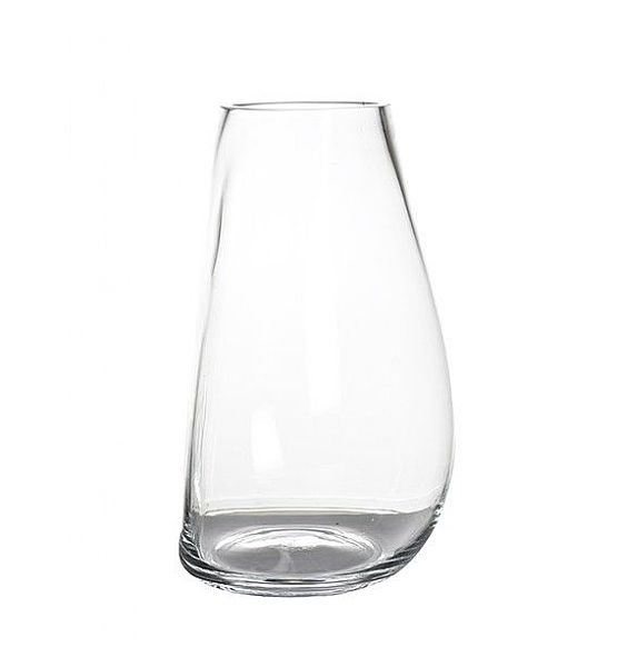 Váza Sia Home Fashion skleněná čirá POCHE 35x24 cm