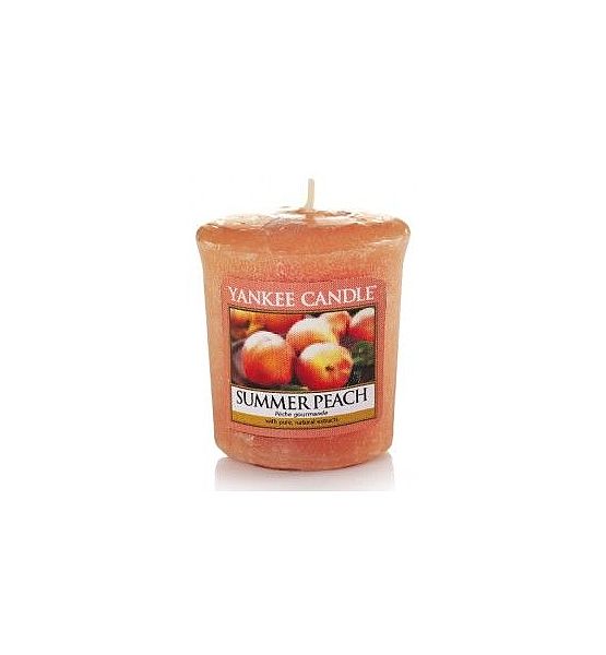 Vonná votivní svíčka Yankee Candle Summer Peach 49g/15hod