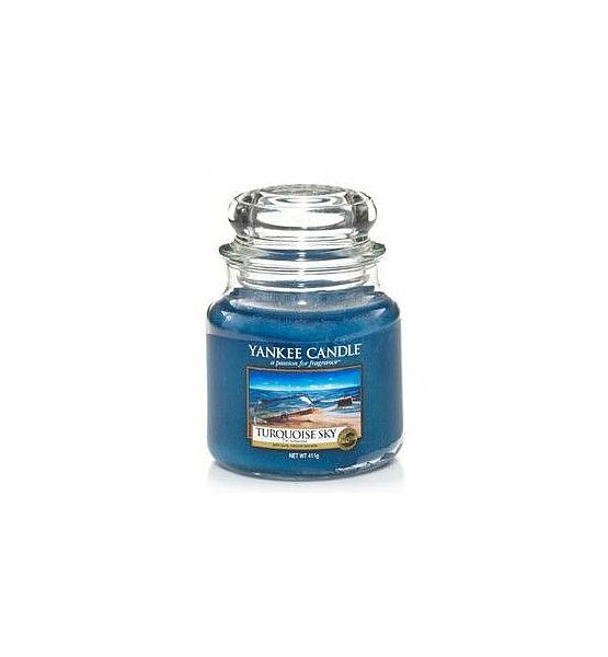 Vonná svíčka Yankee Candle Turquoise Sky classic střední 411g/90hod