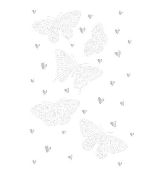 Přání Artebene s motýlky 18x12cm