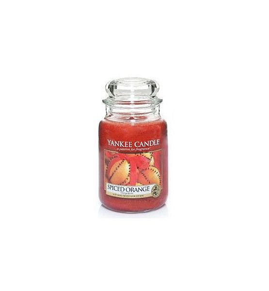 Vonná svíčka Yankee Candle Spiced Orange classic velký 623g/150hod