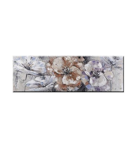 Obraz Stardeco květy 50x150cm
