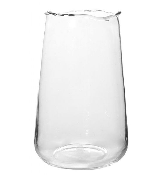 Váza Shishi skleněná 15x30 cm
