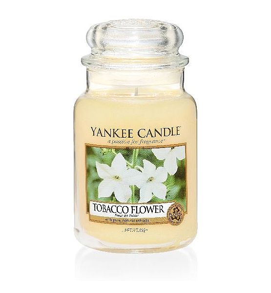 Vonná svíčka Yankee Candle Tobacco Flower classic velký 623g/150hod