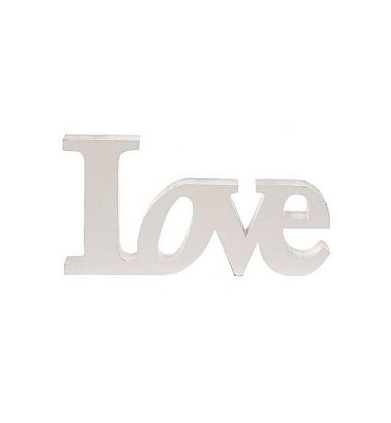 Dekorační nápis Riverdale "Love" 17,5x35x5 cm