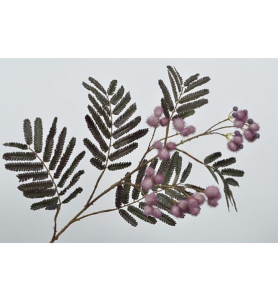 Umělá květina Silk-ka Citlivka fialová 134 cm