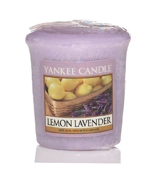 Vonná votivní svíčka Yankee Candle Lemon Lavender 49g/15hod