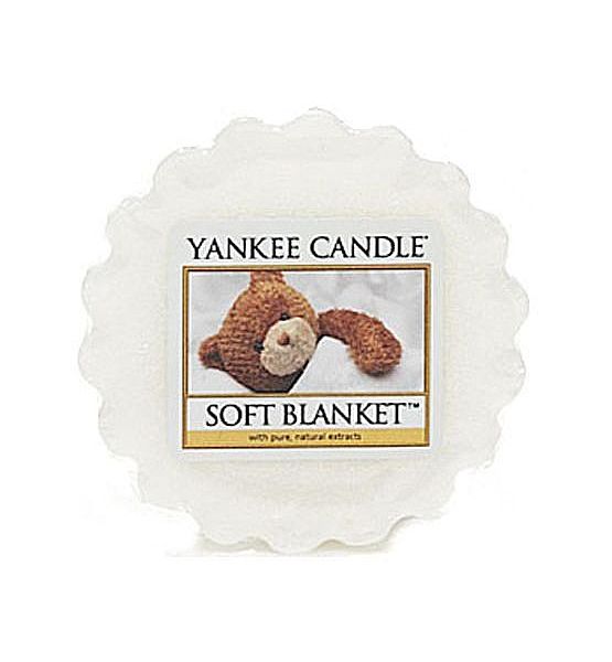 Vonný vosk do aromalampy Yankee Candle Soft Blanket 22g/8hod