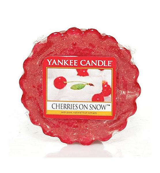 Vonný vosk do aromalampy Yankee Candle Cherries On Snow 22g/8hod