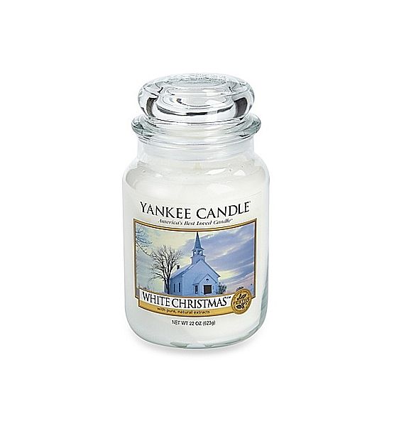 Vonná svíčka Yankee Candle White Christmas classic velký 623g/150hod