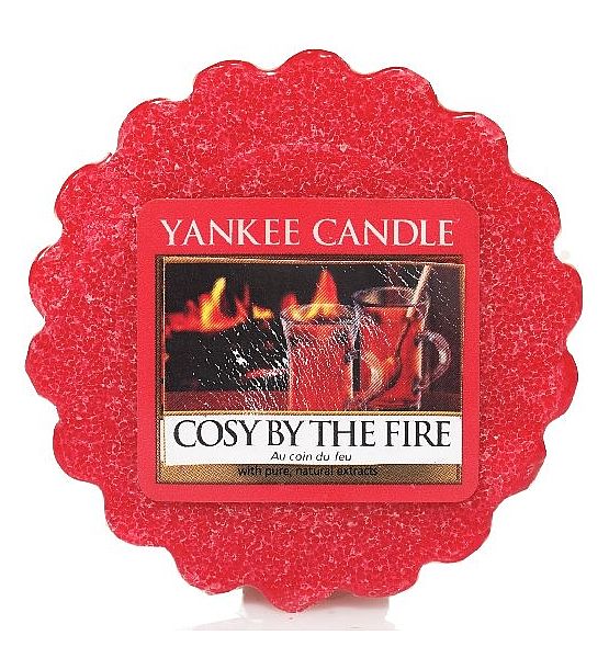 Vonný vosk do aromalampy Yankee Candle Cosy By The Fire 22g/8hod