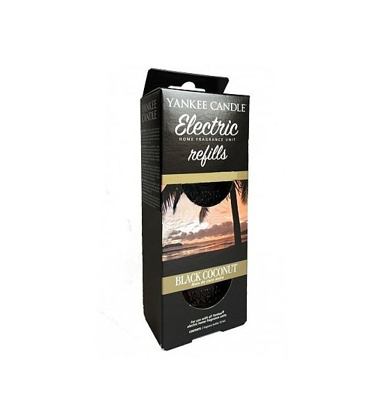 Náhradní náplň Yankee Candle do zásuvky Black Coconut 2ks