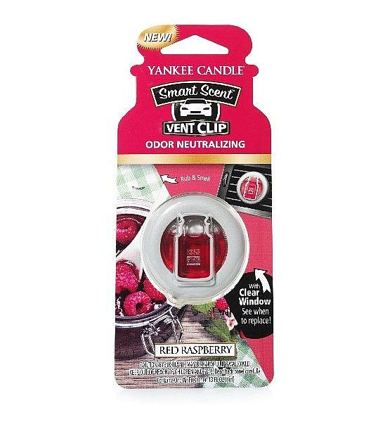 Vůně do auta Yankee Candle clip Red Raspberry 1ks