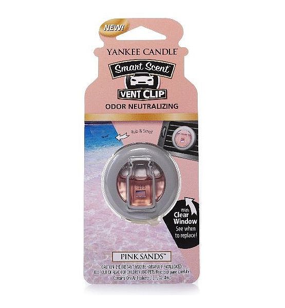 Vůně do auta Yankee Candle clip Pink Sands 1ks