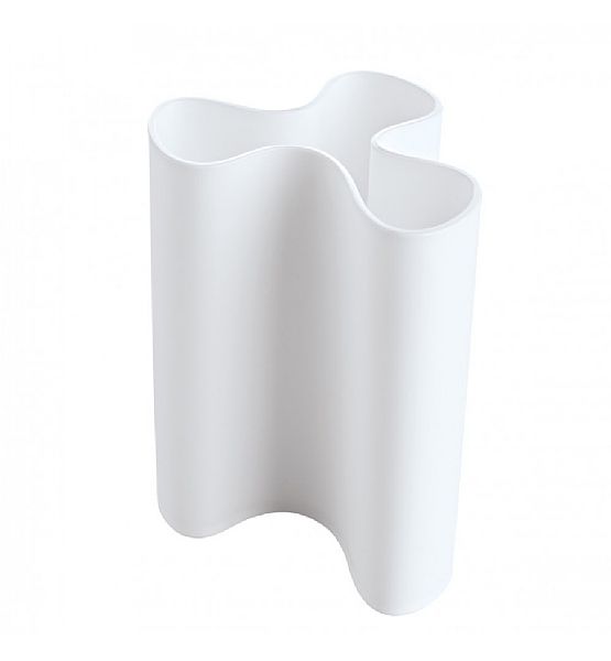Váza Koziol Clara plastová bílá (0,75l) 11,5x12,5x16,6cm