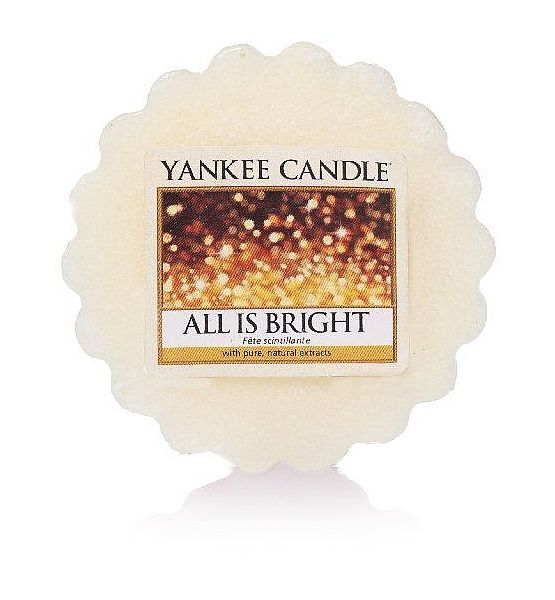 Vonný vosk do aromalampy Yankee Candle All Is Bright 22g/8hod