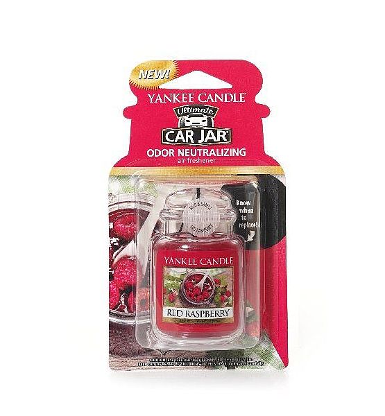 Vůně do auta Yankee Candle visačka Red Raspberry