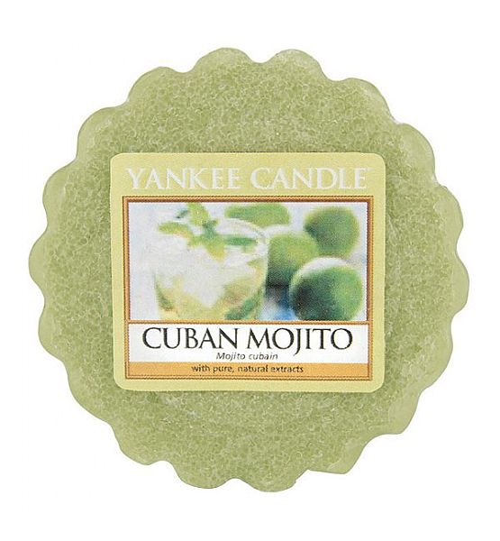 Vonný vosk do aromalampy Yankee Candle Cuban Mojito 22g/8hod