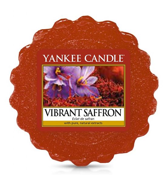 Vonný vosk do aromalampy Yankee Candle Vibrant Saffron 22g/8hod