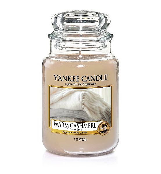 Vonná svíčka Yankee Candle Warm Cashmere classic velký 623g/150hod