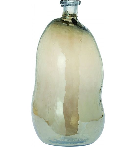 Váza Riverdale skleněná kouřová/hnědá ROYAL 50 cm