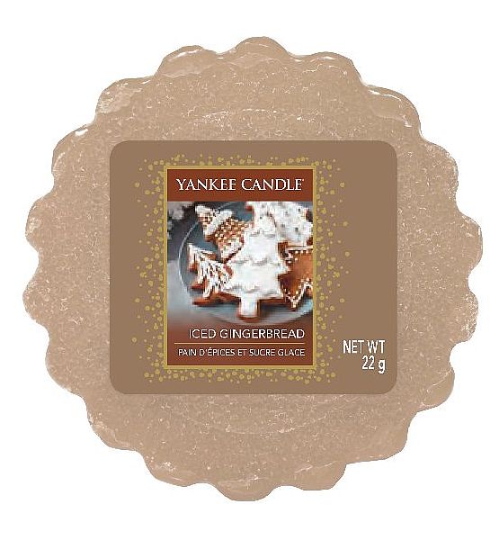 Vonný vosk do aromalampy Yankee Candle Iced Gingerbread 22g/8hod