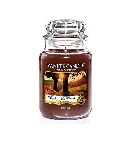 Vonná svíčka Yankee Candle Warm Autumn Evening classic velký 623g/150hod