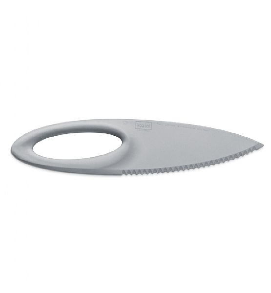 Nůž Koziol Sahsa M šedý plastový 2x6x25cm