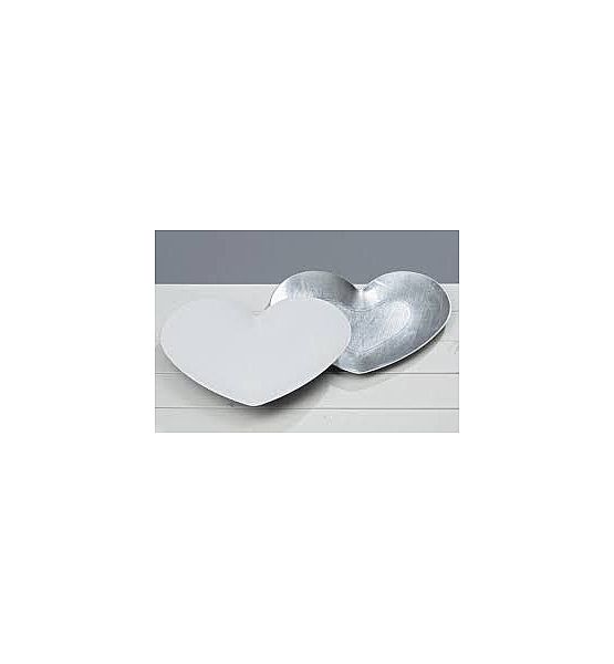 Talíř Boltze ve tvaru srdce 2 druhy (cena za ks) 36x31cm